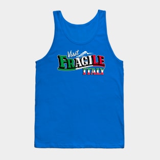 Visit Fragile Italy Tank Top